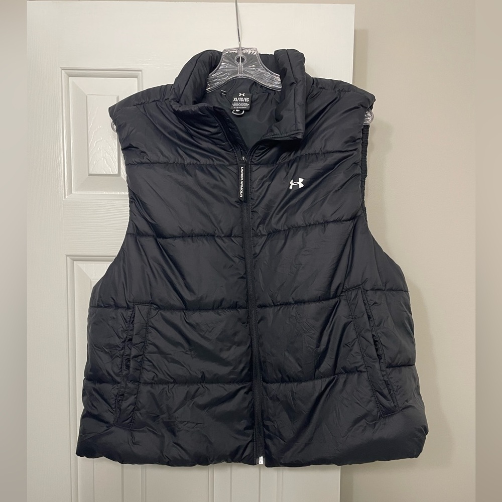 Under Armour Legend Down Puffer Vest Black Womens XL